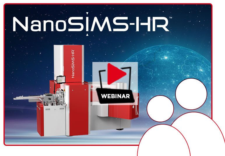 Launch webinar NanoSIMS-HR
